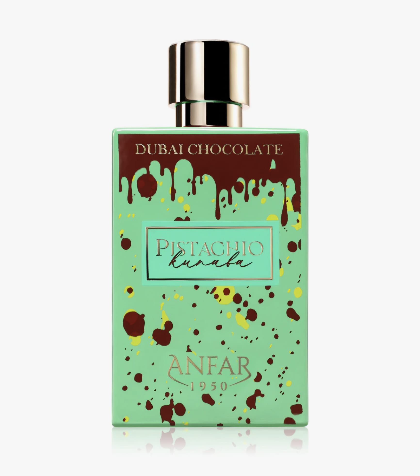 Anfar 1950 Dubai Chocolate - Pistachio Kunafa - Extrait De Parfum - 80 ML - imagine 2