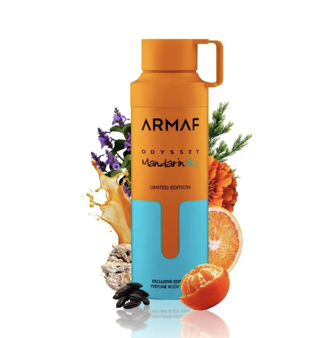 Armaf Odyssey Mandarin Sky - Deodorants Spray - 200 ML - imagine 5