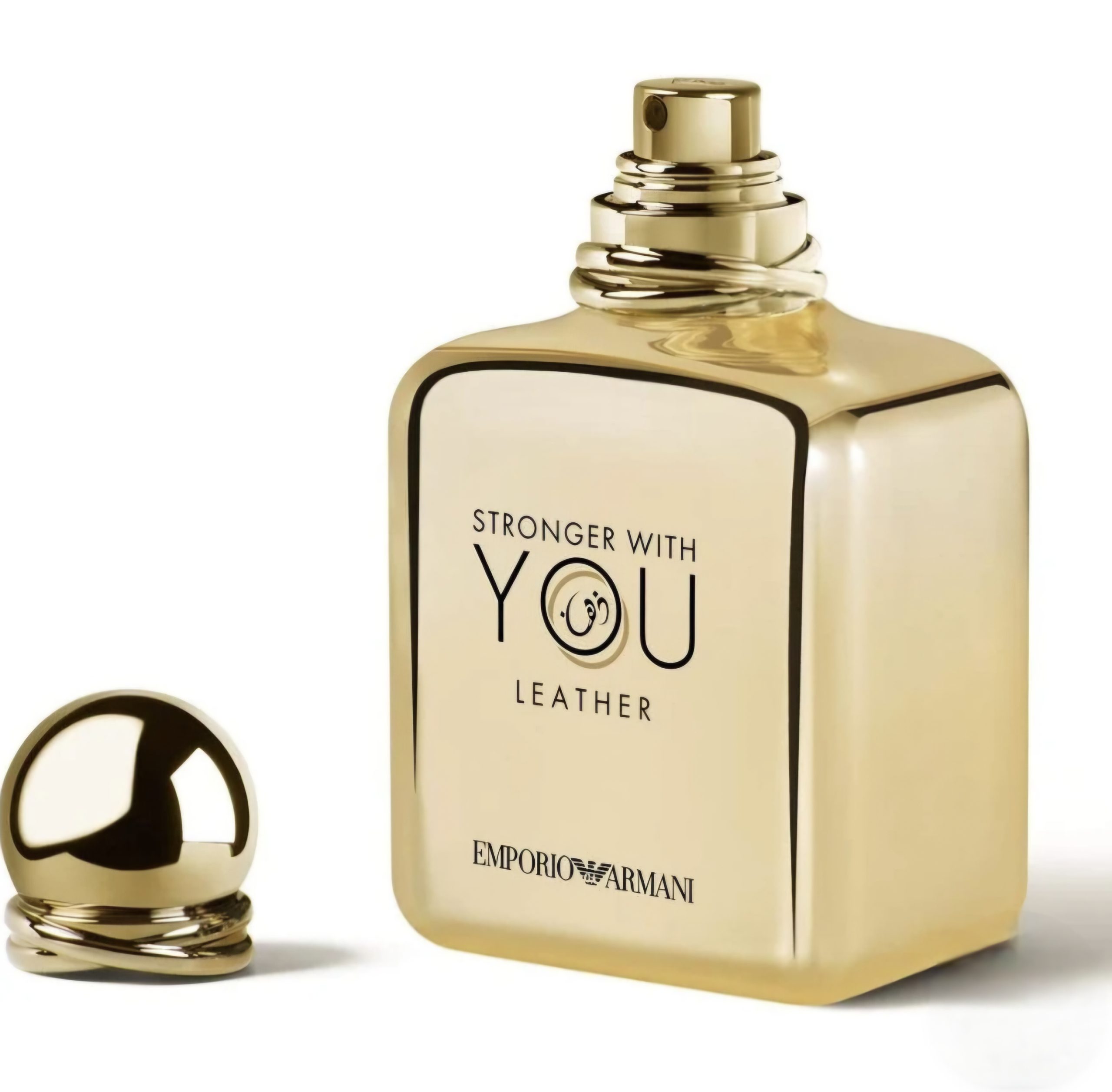 Emporio Armani Stronger With You Leather - Eau De Parfum - 100 ML - imagine 3