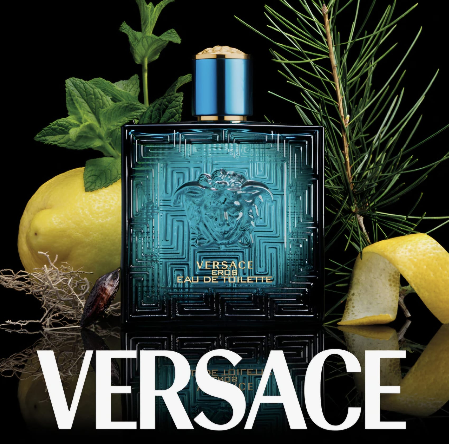 Versace Eros - Eau de Toilette - 100 ML - imagine 4