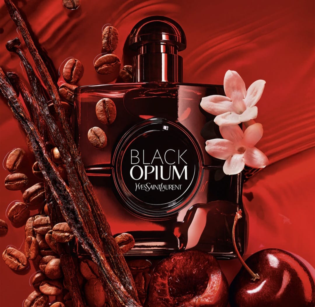 Yves Saint Laurent Black Opium Over Red - Eau De Parfum - 90 ML - imagine 3