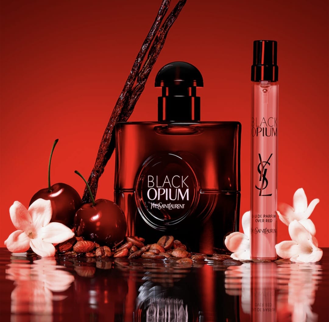 Yves Saint Laurent Black Opium Over Red - Eau De Parfum - 90 ML - imagine 4